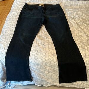 Democracy ab technology flare leg jeans new without tag. Size 14. Inseam is 31”